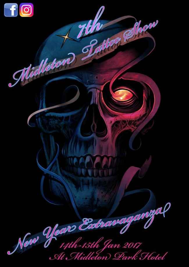 7º Mostra de Tatuagem de Midleton Festa do Ano Novo